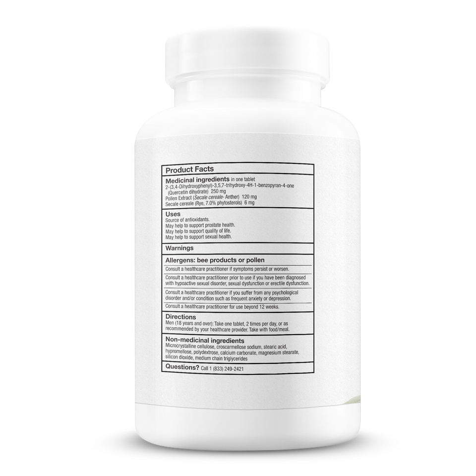 Prostate support supplement for healthy urinary function