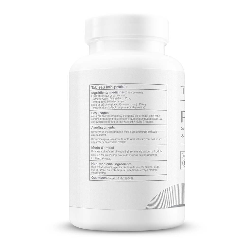 Formulated to help urological symptom associated with mild to moderate benign prostatic hyperplasia (BPH)