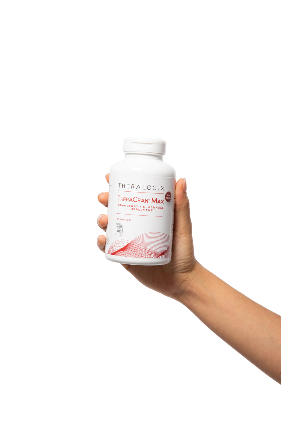 TheraCran Max cranberry + d-mannose supplement